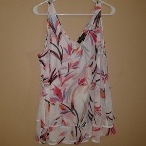 Lane Bryant Beautiful Pink Coral Tank